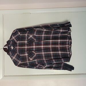 Ariat Retro Fit Button-Down Plaid Shirt